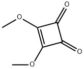 3,4-Dimethoxy-3-cyclobutene-1,2-dione Structure