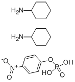 4-Nitrophenyl phosphate bis(cyclohexylammonium) salt Structure
