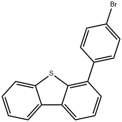 4-(4-broMo-phenyl)-dibenzothiophene Structure
