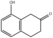8-Hydroxy-2-tetralone Structure