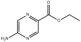 Ethyl 5-amino-2-pyrazinecarboxylate Structure