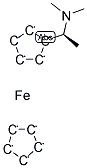 (S)-(-)-N,N-DIMETHYL-1-FERROCENYLETHYLAMINE Structure