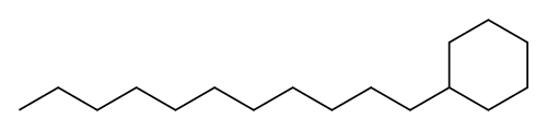 N-UNDECYLCYCLOHEXANE Structure