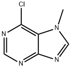 6-CHLORO-7-METHYLPURINE Structure