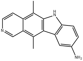 9-aminoellipticine Structure