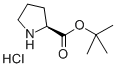 tert-Butyl L-prolinate hydrochloride Structure