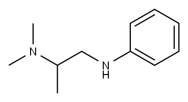 N',N'-Dimethyl-N-phenyl-1,2-propanediamine Structure