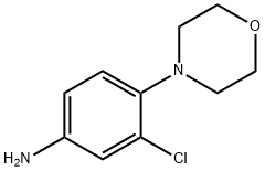 3-CHLORO-4-MORPHOLINOANILINE Structure