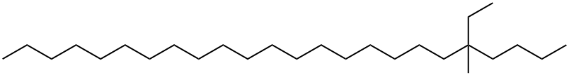 5-Ethyl-5-methyltetracosane Structure