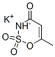 Acesulfame potassium Structure