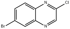 6-bromo-2-chloroquinoxaline Structure