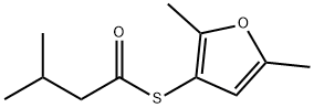 S-(2,5-dimethyl-3-furyl) 3-methylbutanethioate  Structure