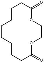 1,4-dioxacyclotetradecane-5,14-dione  Structure