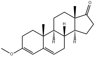 3-methoxyandrosta-3,5-dien-17-one Structure