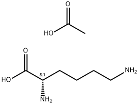 L-Lysine acetate Structure