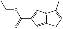 3-METHYLIMIDAZO[2,1-B]THIAZOLE-6-CARBOXYLIC ACID ETHYL ESTER Structure