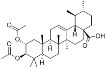 2,3-O-Diacetylcorosolic acid Structure