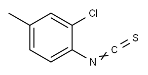 2-CHLORO-4-METHYLPHENYL ISOTHIOCYANATE Structure