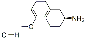 (S)-2-Amino-5-methoxytetralin Hydrochloride Structure