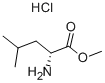 D-Leucine methyl ester hydrochloride Structure