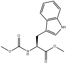 N-(METHOXYCARBONYL)-L-TRYPTOPHAN METHYL ESTER Structure
