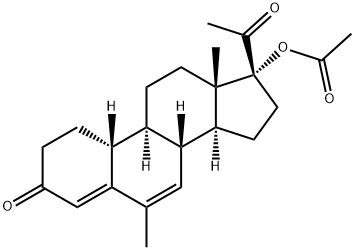 Nomegestrol 17-acetate Structure