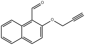 2-(2-PROPYNYLOXY)-1-NAPHTHALDEHYDE Structure