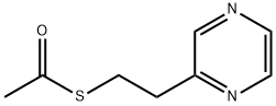 β-PYRAZINYLETHIOL ACETATE Structure