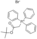 (tert-Butoxycarbonylmethyl)triphenylphosphanium bromide Structure