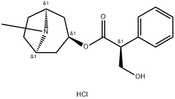 HYOSCYAMINE HYDROCHLORIDE Structure