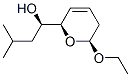 2H-Pyran-2-methanol,6-ethoxy-5,6-dihydro-alpha-(2-methylpropyl)-,(alphaR,2R,6S)-(9CI) Structure