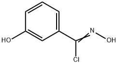 N,3-DIHYDROXY-BENZENE CARBOXIMIDOYL CHLORIDE Structure
