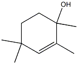 2-Cyclohexen-1-ol, 1,2,4,4-tetramethyl-, (+)- (9CI) Structure