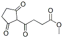 Cyclopentanebutanoic acid, gamma,2,5-trioxo-, methyl ester (9CI) Structure