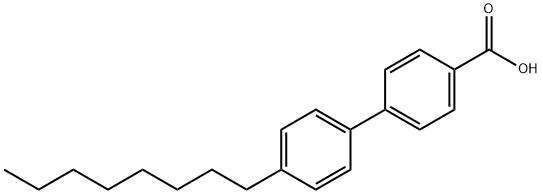 4'-N-OCTYLBIPHENYL-4-CARBOXYLIC ACID Structure