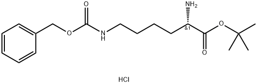 H-Lys(Z)-OtBu.HCl Structure