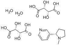 NICOTINE DITARTRATE DIHYDRATE Structure