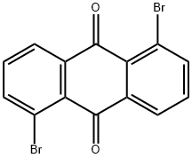 1,5-DIBROMOANTHRAQUINONE Structure