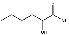 2-Hydroxyhexanoic acid Structure