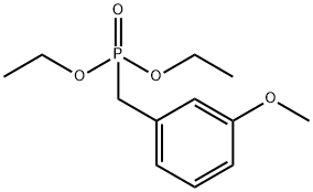 (3-METHOXYBENZYL)PHOSPHONIC ACID DIETHYL ESTER Structure