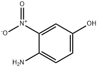 4-Amino-3-nitrophenol Structure