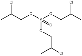 Tris(2-chloropropyl) phosphate Structure