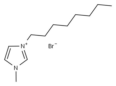 1-METHYL-3-N-OCTYLIMIDAZOLIUM BROMIDE Structure