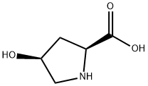 cis-4-Hydroxy-L-proline Structure