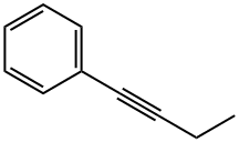 1-PHENYL-1-BUTYNE Structure