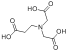 N-(2-CARBOXYETHYL)IMINODIACETIC ACID Structure