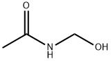 N-(HYDROXYMETHYL)ACETAMIDE Structure