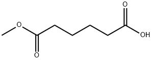 Monomethyl adipate Structure
