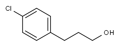 3-(4-Chlorophenyl)propan-1-ol Structure
