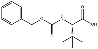 Cbz-L-tert-Leucine Structure